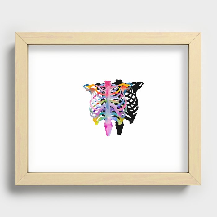 Color me pretty Recessed Framed Print
