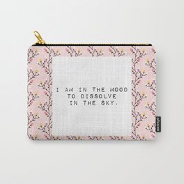 I am in the mood to dissolve  in the sky - V. Woolf Collection Carry-All Pouch