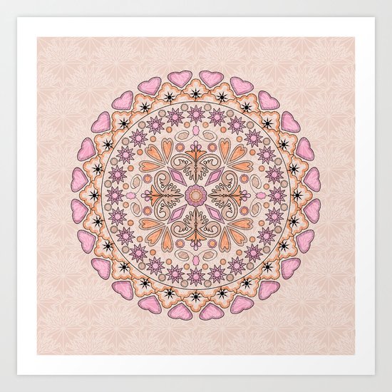Mandala. Art Print