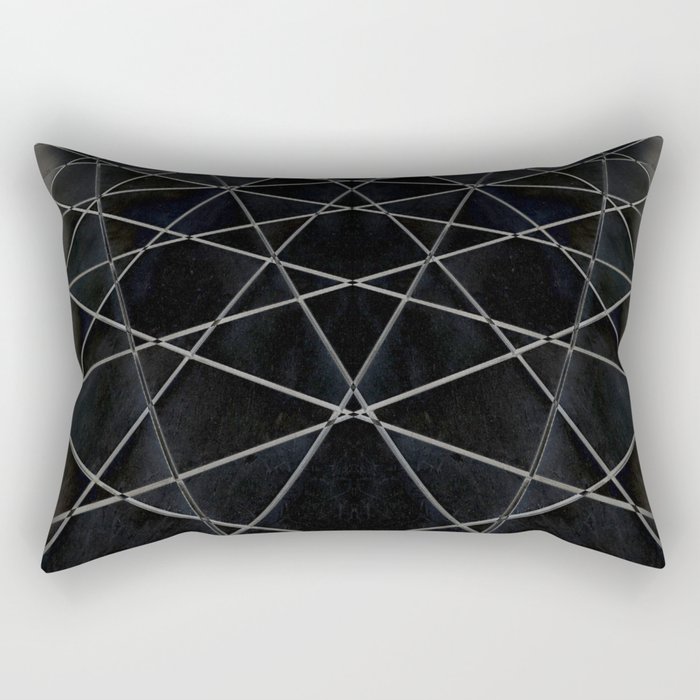Quantum web Rectangular Pillow