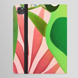 Parrot in a Tropical Setting 3 iPad Folio Case