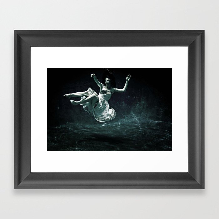 abyss of the disheartened : III Framed Art Print