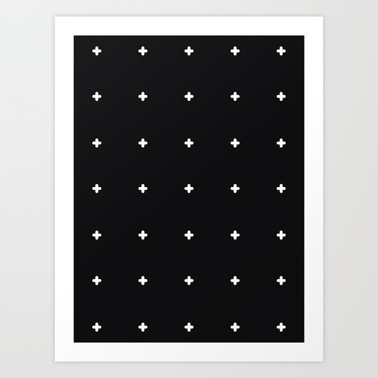 Crosses Art Print
