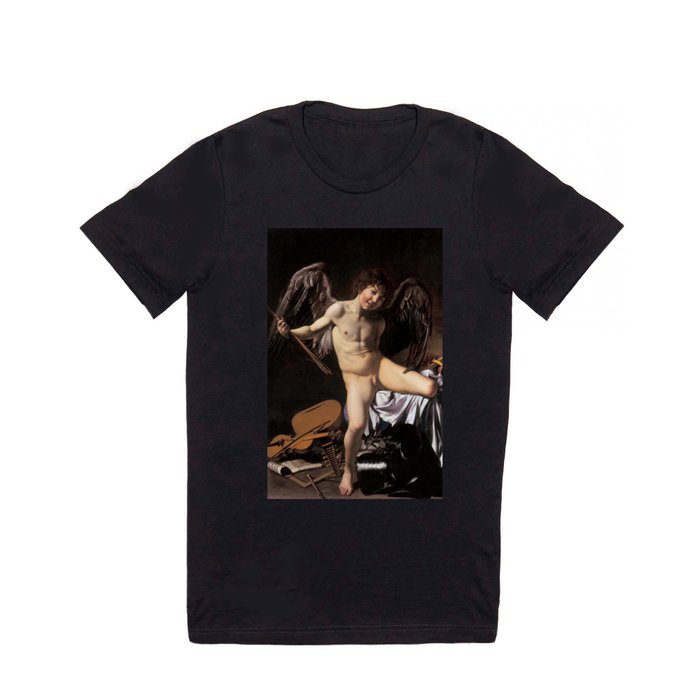 Michelangelo Merisi da Caravaggio "Amor Vincit Omnia" T Shirt