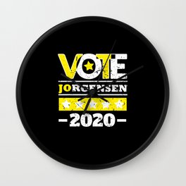 Jo Jorgensen 2020 For President Vote Shirt Wall Clock
