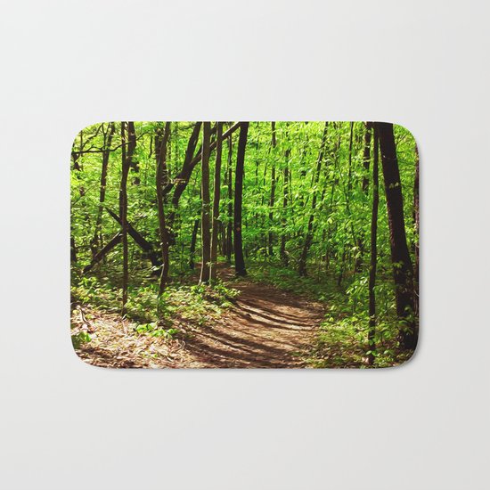 Dark Nature Bath Mat