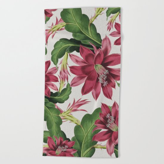 FLOWERS 11b Beach Towel