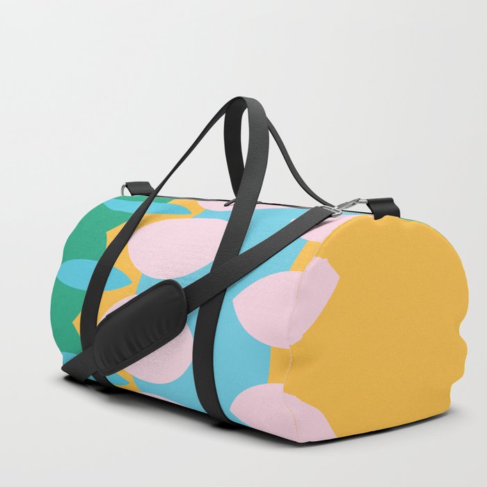 Abstract Geometric Artwork 01 Color 01 Duffle Bag