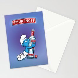 Smurfnoff Stationery Cards