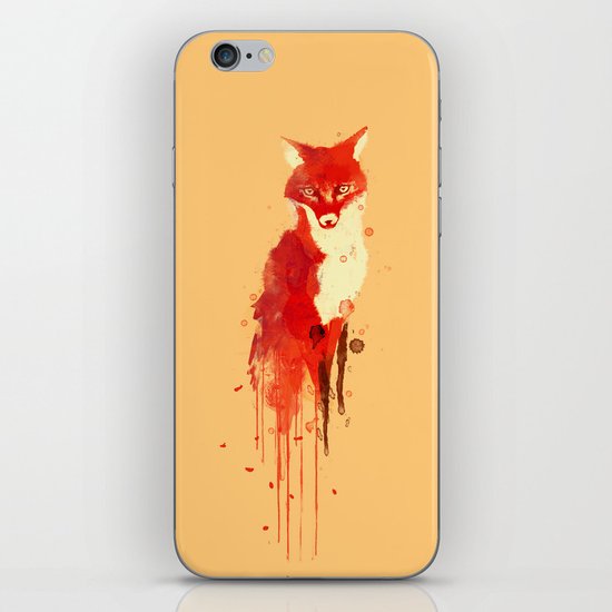 The fox, the forest spirit iPhone & iPod Skin
