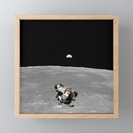 Nasa Picture 2: Apollo 11 the lunar module Framed Mini Art Print