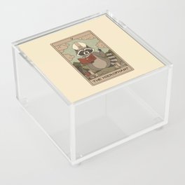 The Hierophant - Raccoons Tarot Acrylic Box