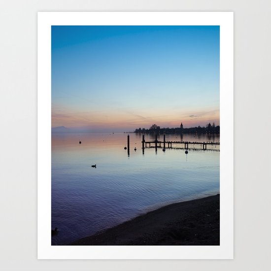 Peaceful Sunset Art Print