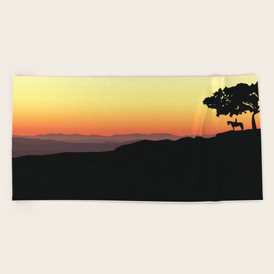 Landscape Beach Towel