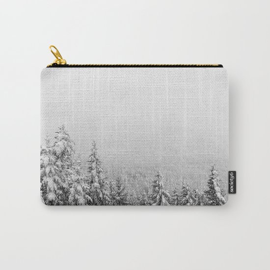 Winter vibes #evergreen #society6 Carry-All Pouch