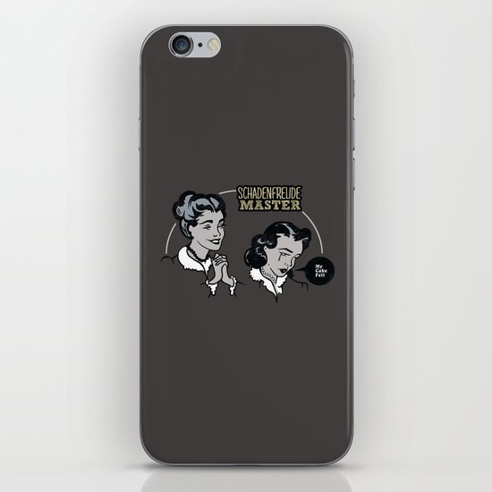 Schadenfreude Master iPhone & iPod Skin