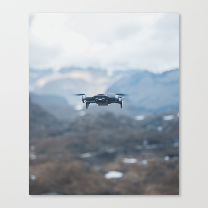drone fly Canvas Print