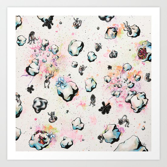 Slack Tide Art Print