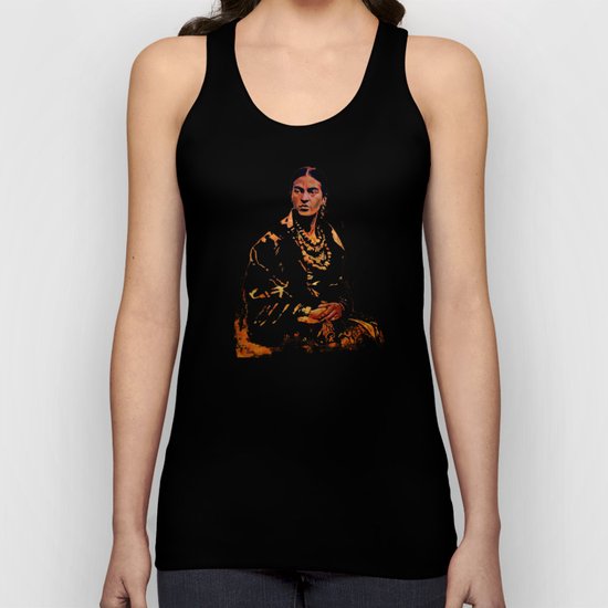 FRIDA KAHLO - the mistress of ARTs - original painting Unisex Tank Top
