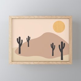 Desert Vibin' Framed Mini Art Print