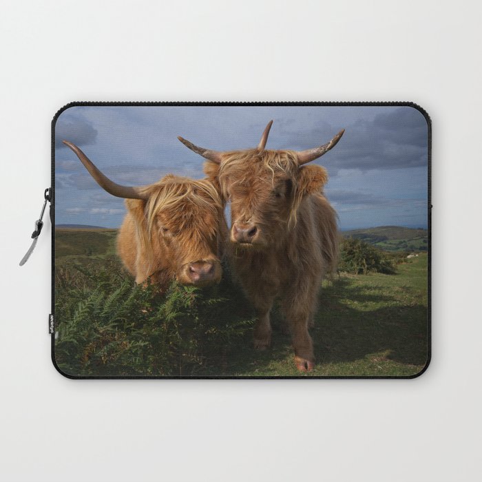Highland Cows Laptop Sleeve