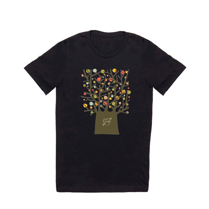 The "I love you" tree T Shirt