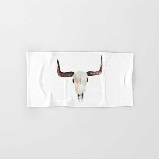Animal Skull Hand & Bath Towel