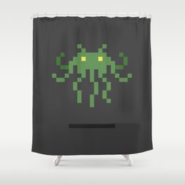 Cthulhu Invader Shower Curtain