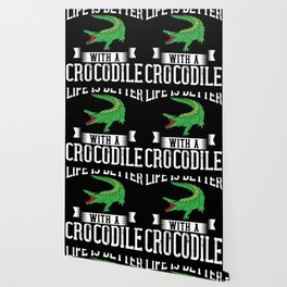 Crocodile Alligator Reptile Africa Animal Head Wallpaper
