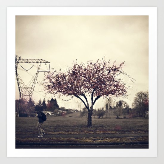 Due West Art Print