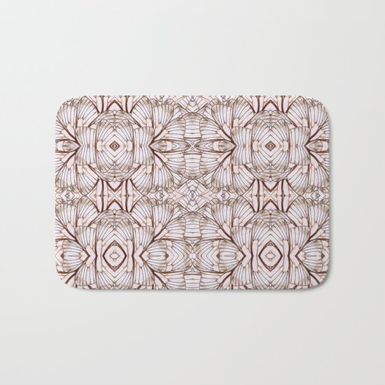 Butterfly seduction Bath Mat
