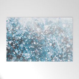 Snowflakes Welcome Mat