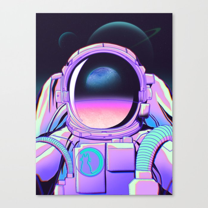 Space Travel 20XX Canvas Print