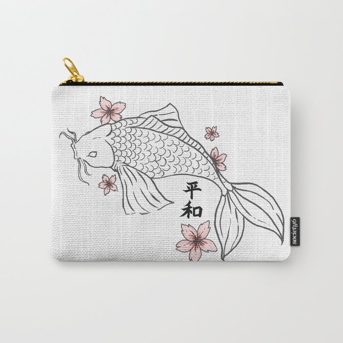 Koi Fish Carry-All Pouch
