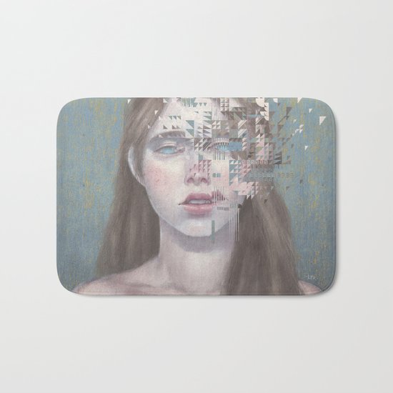 Glitch Bath Mat