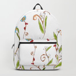 Flower vines Backpack
