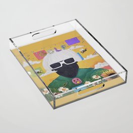 flower boy Acrylic Tray