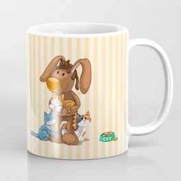 Rabbit catlover Coffee Mug
