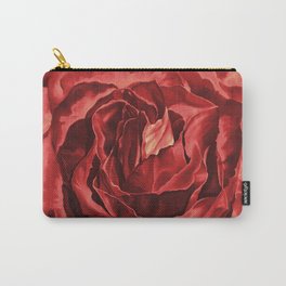 Bleeding Heart Rose, pastel drawing Carry-All Pouch