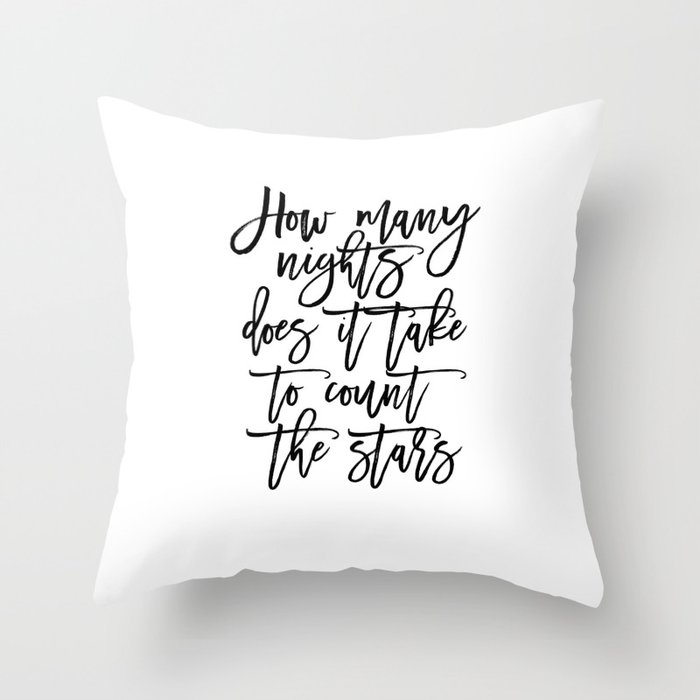 Song Lyrics Quote Song Lyrics Quote Prints Printable Art Love Sign Gift For Her Inspirational Quote Throw Pillow By Alextypography Society6