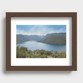 Brava Lagoon Recessed Framed Print