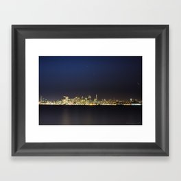 San Francisco Skyline #4 Framed Art Print