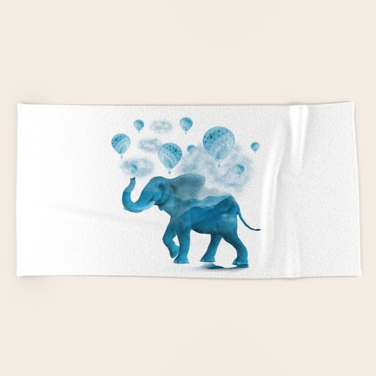 Ballon Maker Beach Towel