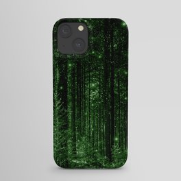 Enchanted Green Forest iPhone Case