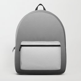 Ghost White and Black Deadly Ombre Nightshade Backpack