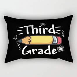 Third Grade Pencil Rectangular Pillow