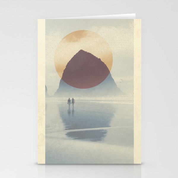 Haystack Rock of Cannon Beach, Oregon Stationery Cards