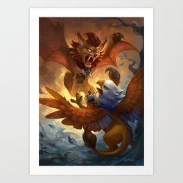 Wyvern Art Prints Society6