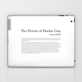The Picture of Dorian Gray by Oscar Wilde Laptop Skin
