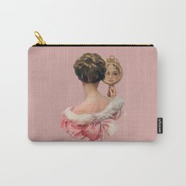 Lady with a Mirror Carry-All Pouch